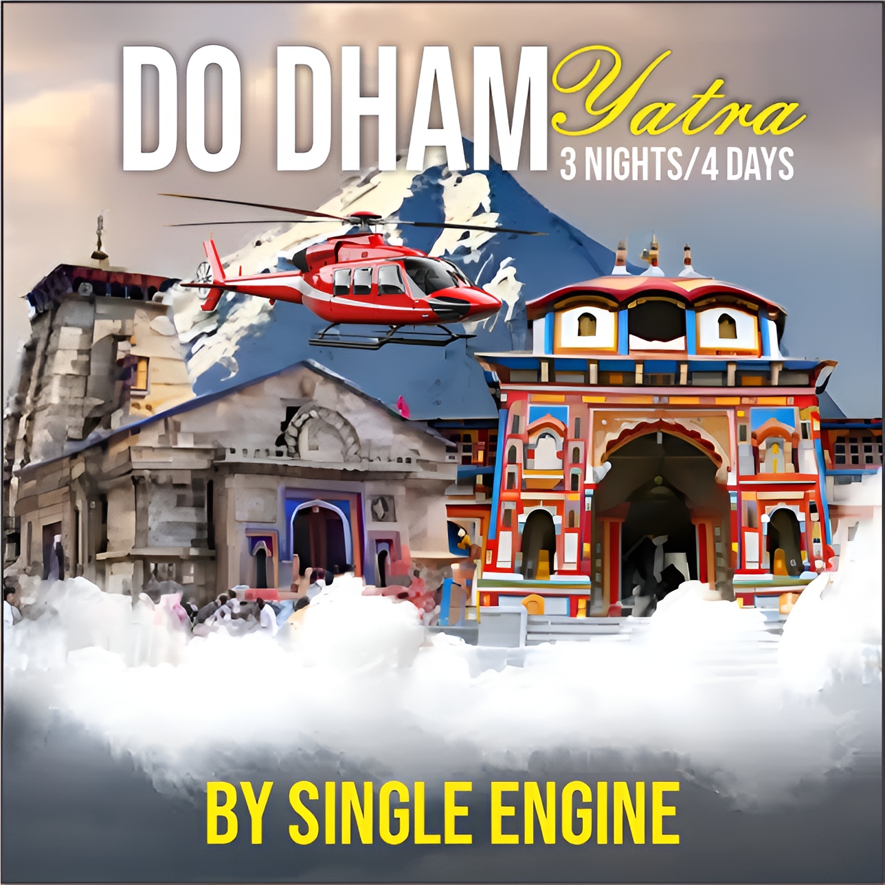 Do Dham Yatra 3 Night 4 Days